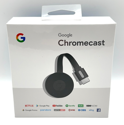 Google Chromecast (2nd Generation) HD Media Streamer - Black