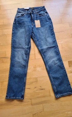 Jeans Von Pieces Luna Gr.27×30 Blue Demin Neu