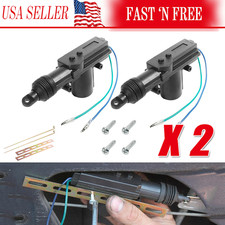 2pcs Universal 2 Wires 12v Car Auto Motor Heavy Duty Power Door Lock Actuator