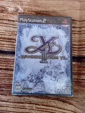 Ys III 3 Wanderers From Ys - PS2 - Japan  - US Seller - Brand New