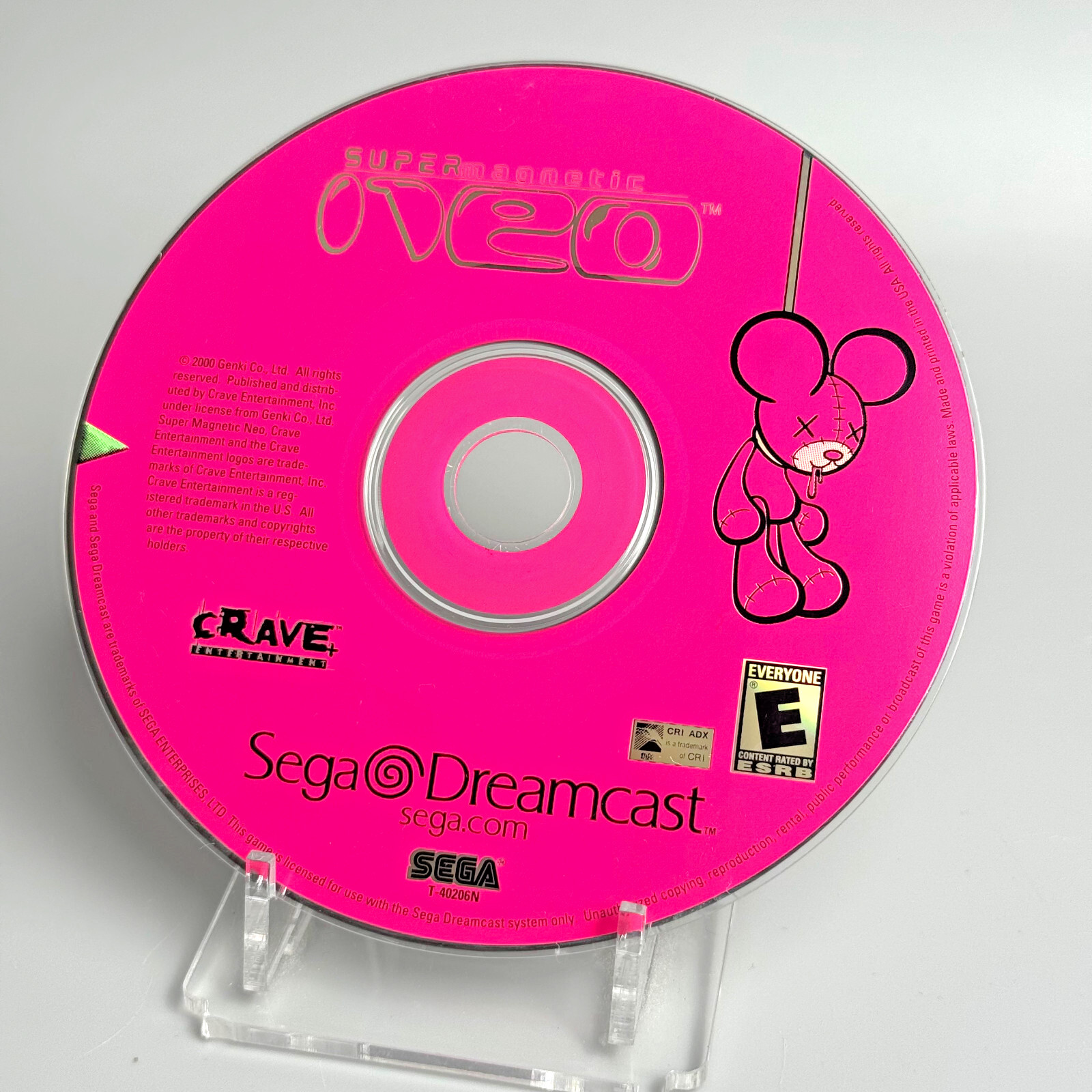 Jeu Super Magnetic Neo sur Sega Dreamcast NTSC-J (CD seul, non rayé)
