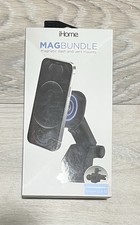 iHome MagBundle Magnetic Dash and Vent Mount for iPhone 12 13 Car Mount