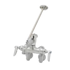 T S Brass B-0667-RGH Wall Mount Service Sink Faucet w/ Eterna Cartridges