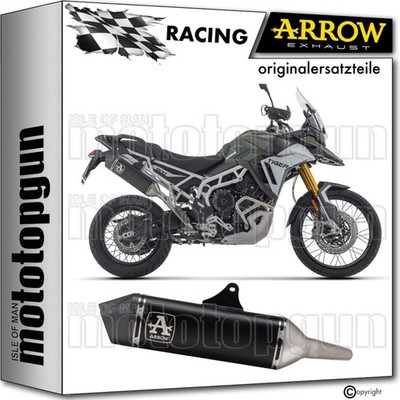 ARROW AUSPUFF VELOCE ALUMINIUM SCHWARZ CC TRIUMPH TIGER 900 GT / PRO 2025 25