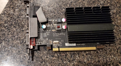 XFX HD 5450 650M 1GB DDR3 HDMI DVI VGA  DDR3 1GB Video PCIe Graphics Card