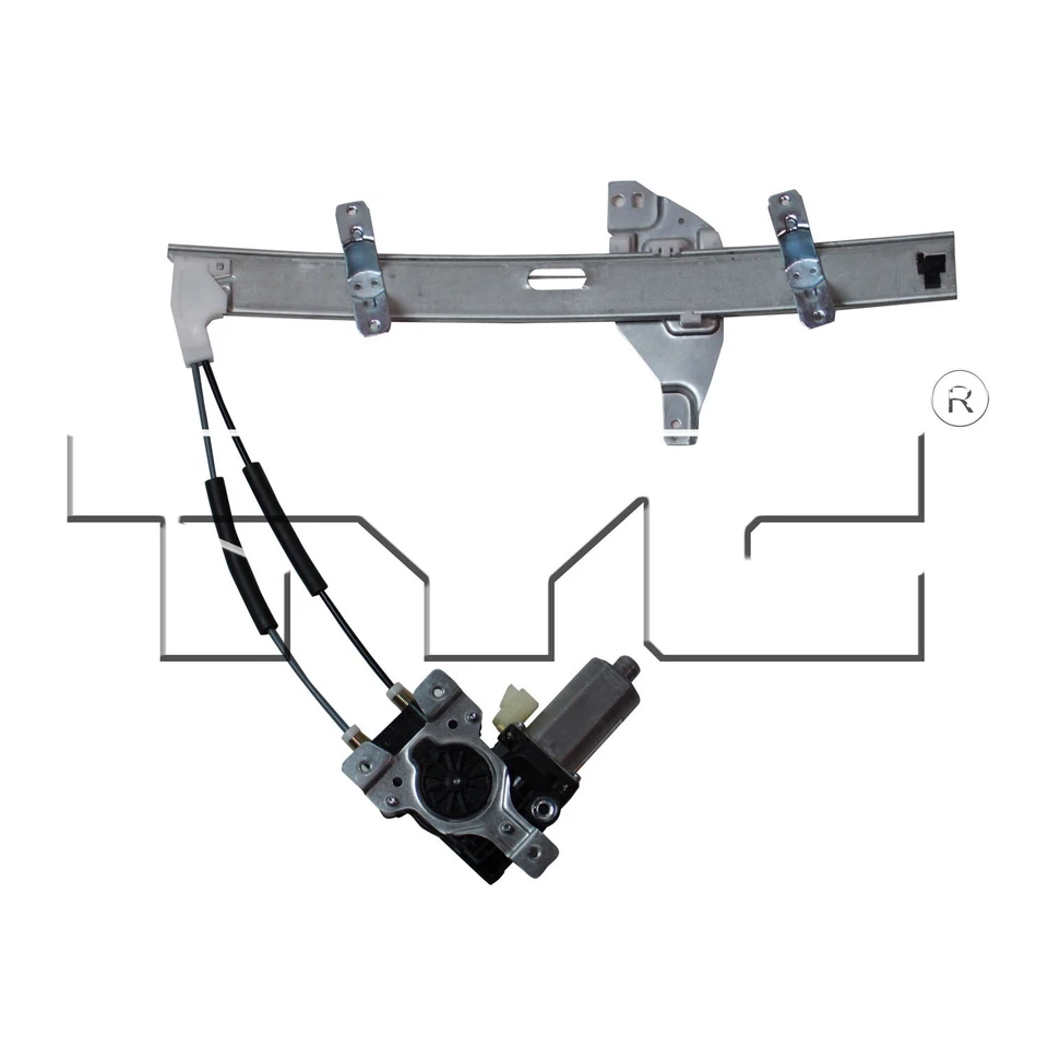 Regulador de ventana eléctrica con motor para 97-03 Pontiac Grand Prix sedán delantero derecho Foto 2 de 3