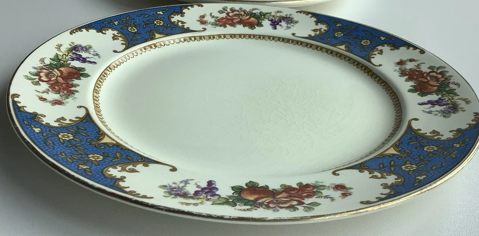 Vintage Sampson Bridgwood & Son Plates x Two - 26cm Diameter - Good Condition - Image 3 of 4