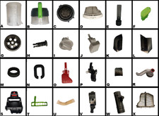 Parts- Bissell PowerForce Helix Turbo Rewind Upright Vacuum Model 1797