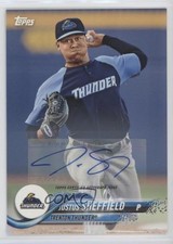 2018 Topps Pro Debut Auto Justus Sheffield #16 Auto 0c6