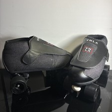 VNLA Stealth Jam Indoor Jam Quad Roller Skates Black M12/ L13