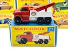 Vintage 1960s Lesney Matchbox #71 ESSO FORD HEAVY WRECK TRUCK w/Original Box!