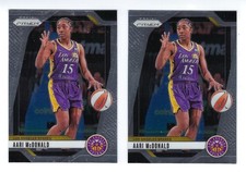2- 2024 Panini Prizm WNBA - Aari McDonald -Los Angeles Sparks #97