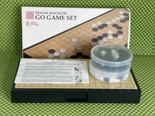 Yellow Mountain Imports Travel Magnetic Go Game Set 14 1/2" (W) x 1 1/8" (H)