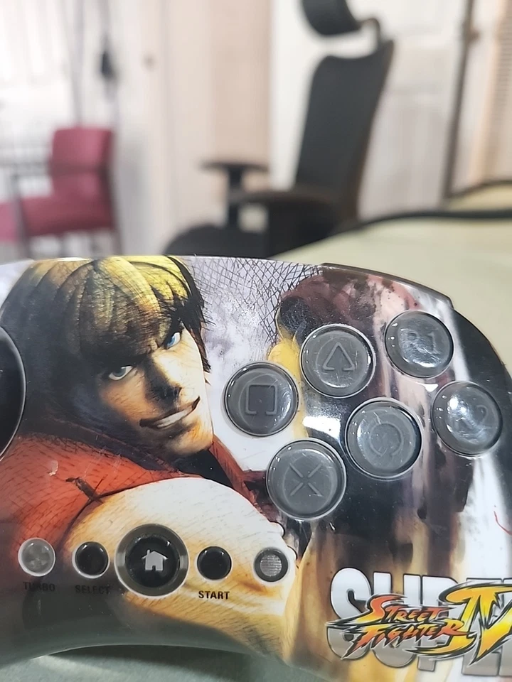 Mad Catz Fight Pad Street Fighter IV Ken Capcom Xbox 360 PC Wireless Controller - Image 3 of 4