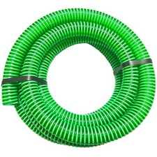 5-50m Spiralschlauch 11/4 Zoll 32mm grün Saugschlauch Pumpenschlauch Ansaugschla