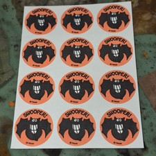 12 Vtg Trend Matte Scratch N Sniff Stickers S...