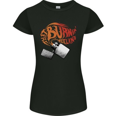 That Burning Feeling Zigarettenanzünder Damen Petite Cut T-Shirt