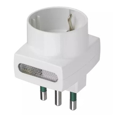 Vimar Mehrfachadapter 2P+E 16A S17+P17/11+P30 weiß - 00329B