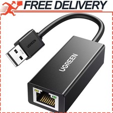 Ethernet Adapter USB 2.0 to 10 100 Network RJ45 LAN Wired Adapter Compatible