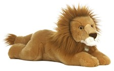Aurora Realistic Miyoni Lion Plush Stuffed Animal Toy 16.5" 10863