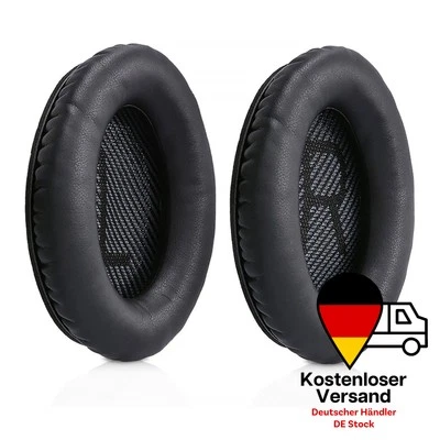 MMOBIEL Ohrpolster Ear Pads für Bose QuietComfort Headset Memory Foam (SCHWARZ)
