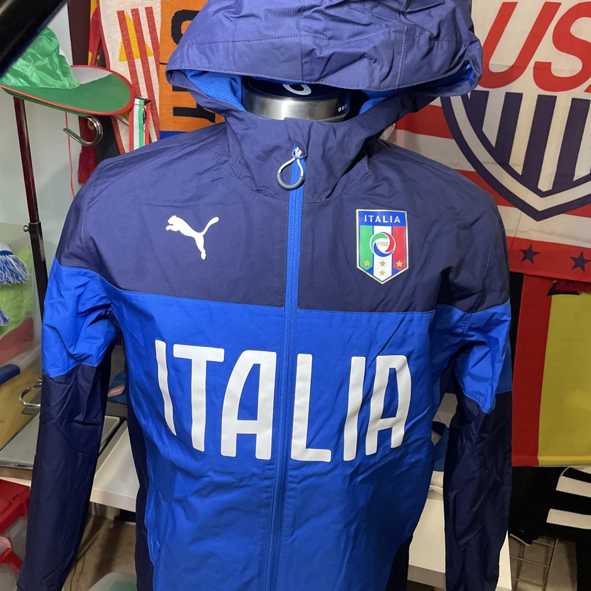 Italy Blue National Team Soccer Jackets for sale | eBay