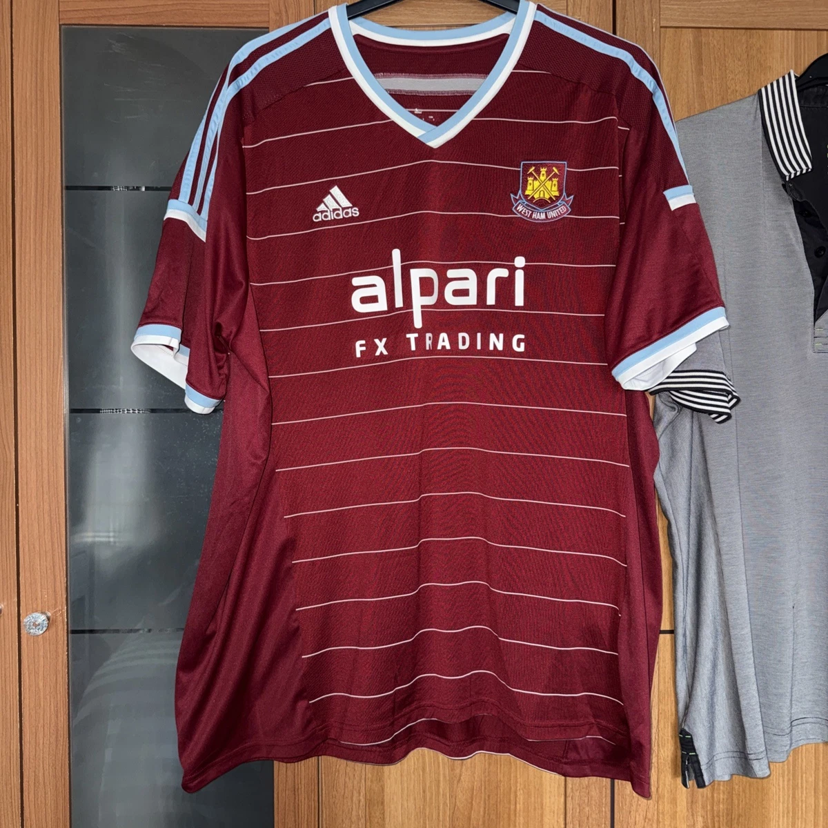 adidas Adults West Ham United Memorabilia Football Shirts (English