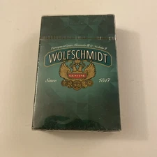 Wolfschmidt Vodka Playing Cards Promo Sealed