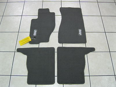 05-10 Commander Grand Cherokee New Premium Carpet Floor Mats Dk Khaki Mopar Oem 
