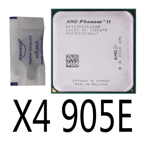 AMD Phenom II X4 631 X4 638 X4 641 X4 651 X4 905E X4 925 AMD CPU Processor - Picture 6 of 7