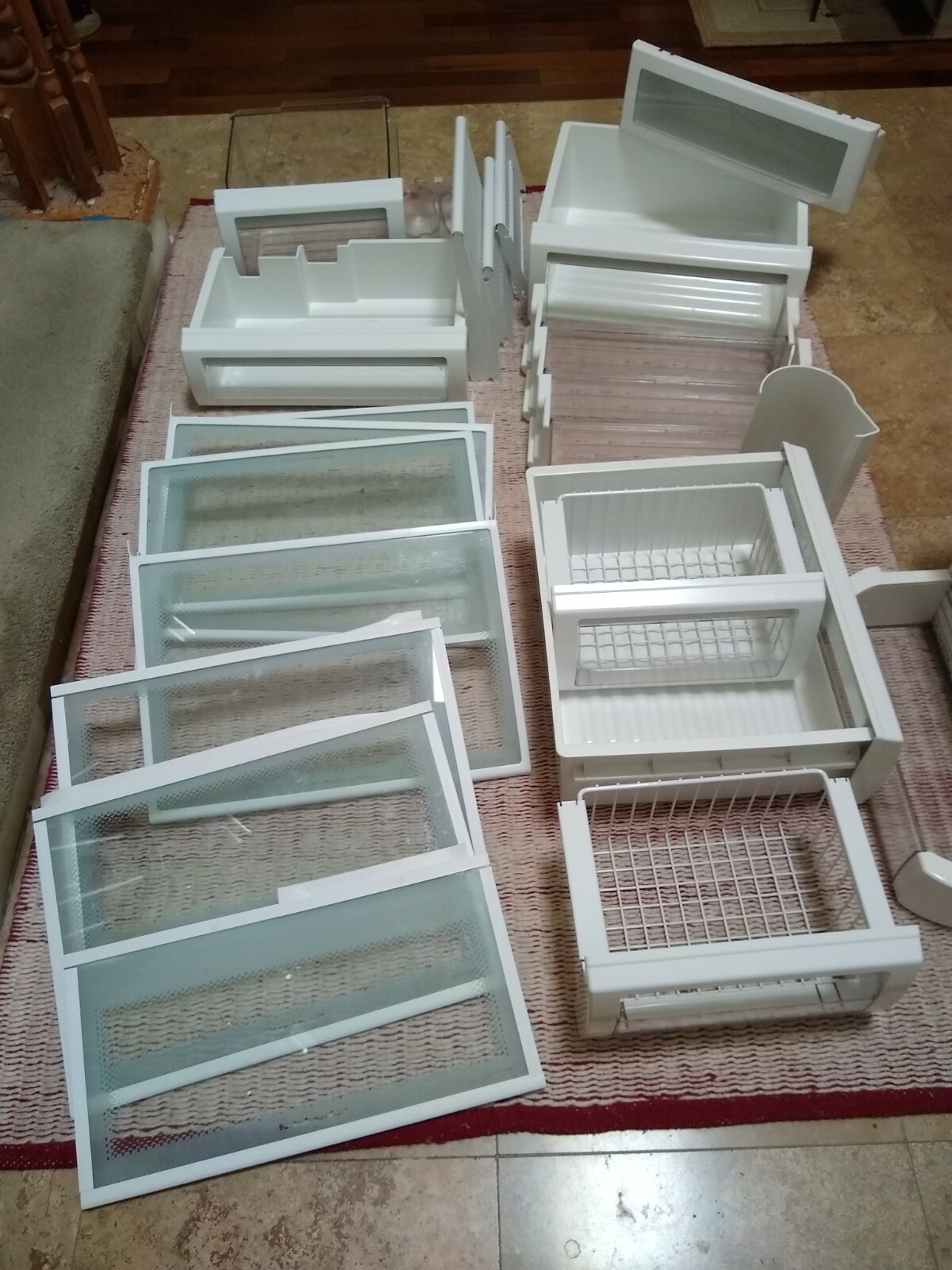 KitchenAid Whirlpool Refrigerator Replacement Shelves and Storage Bins-image