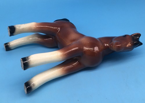 American Pottery Co. Los Angeles handbemalte Keramik Pferd Colt Figur - Bild 8 von 12