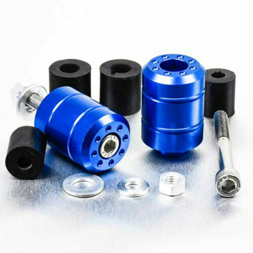 Manubrio Moto ATV In Alluminio Blu - Piega Bassa Universale Da 22mm