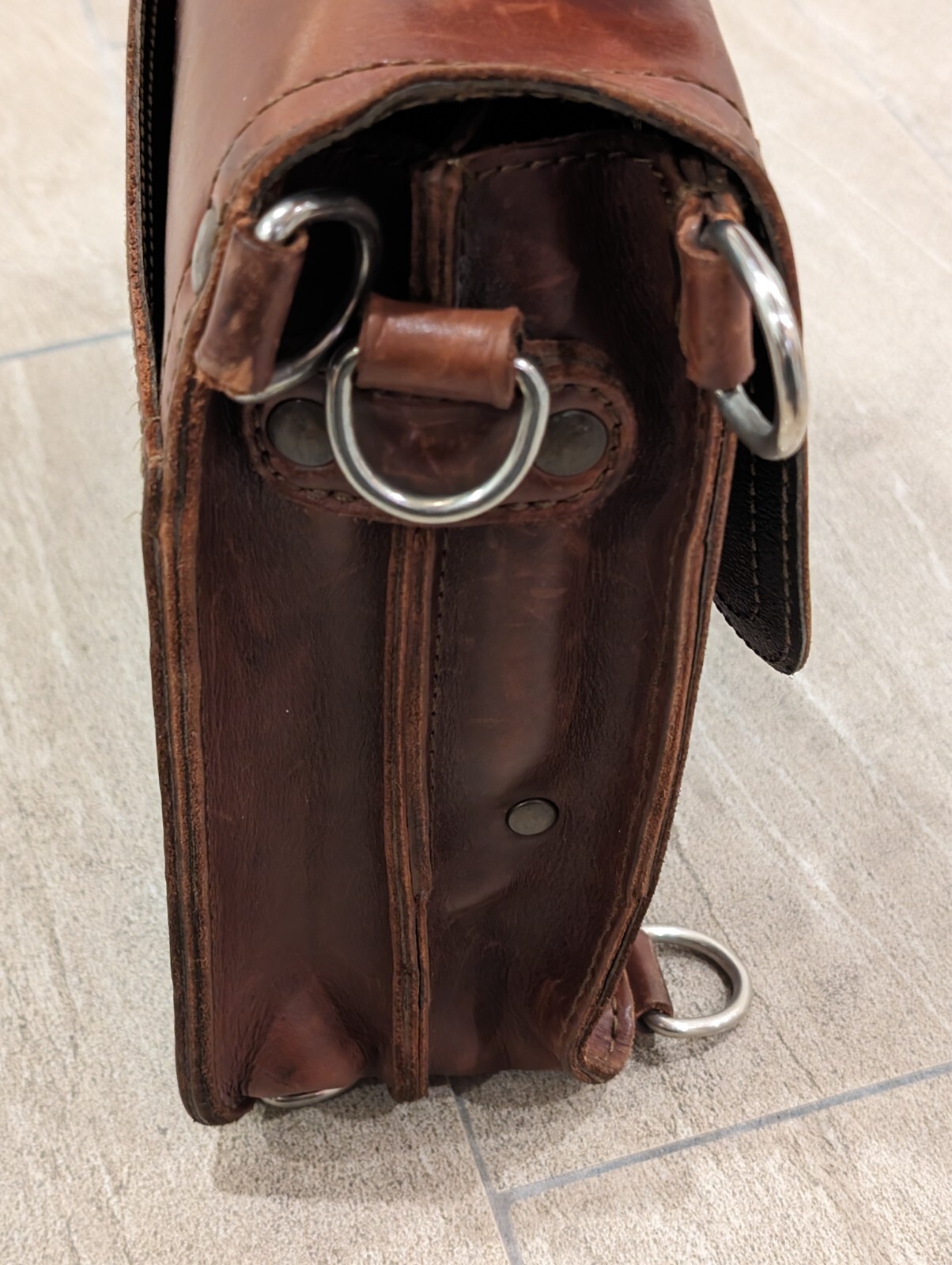 Saddleback Classic Leather Medium Thin Briefcase - image 6