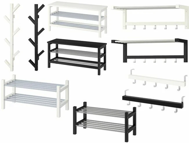 Ikea tjusig shoe clearance rack