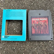 Village People Macho Man CRC 8-Track Tape Casablanca NBL-87096