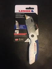 Lenox Autoload Retractable Folding Knife With 3 Blades
