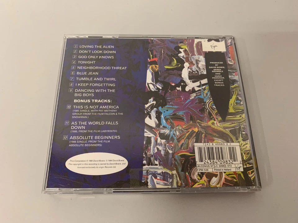 David Bowie – Tonight - rare CD © 1985/95 incl. 3 Bonustacks: Absolute Beginners - Bild 3 von 3