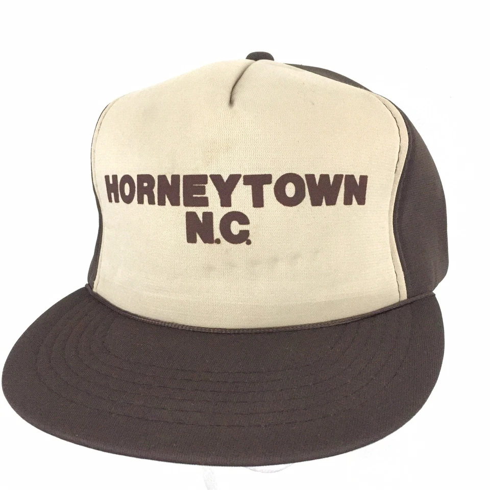 De Colección Horneytown NC Gorra Logo Malla Espuma A Presión Espalda Camionero Béisbol Agricultura Caza Sombrero Foto 3 de 4