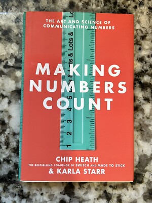 Making Numbers Count: The Art and Science of Communicating Numbers - Heath, Chip