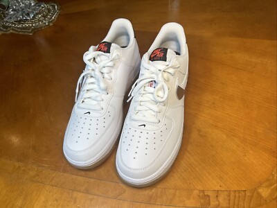Size 10.5 - Nike NBA x Air Force 1 '07 LV8 White Bright Crimson