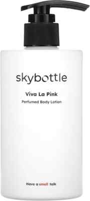 skybottle Perfumed Body Lotion with Pump, Fast Absorbing, Korean Skin Care, Grap