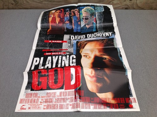 1997 Playing God Original Movie House Full Sheet Poster