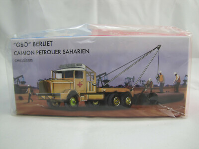 Norev 1:43 80210 Berliet GBO 6 x 6 Pètrolier Saharien CIJ