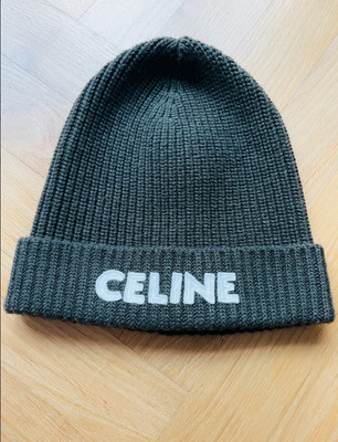    Orig. Celine Mütze olive grün wNEU   