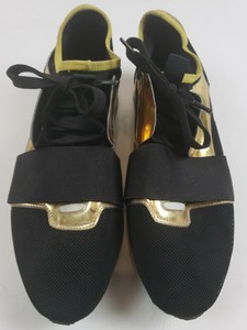balenciaga race runner gold