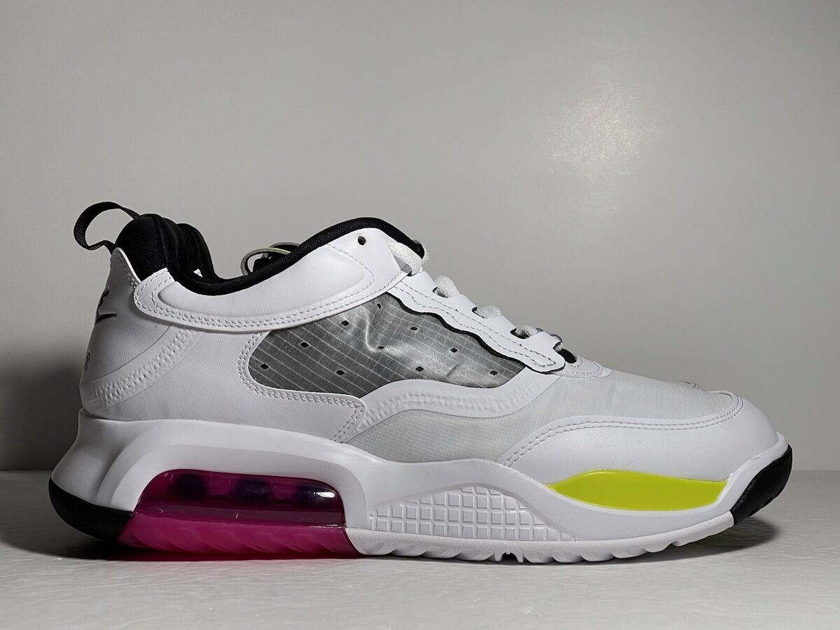 Nike Air Jordan Max 200 Men Shoe Vibrant White Fuchsia Nike Air Jordan Max 200 Men Shoe Vibrant White Fuchsia