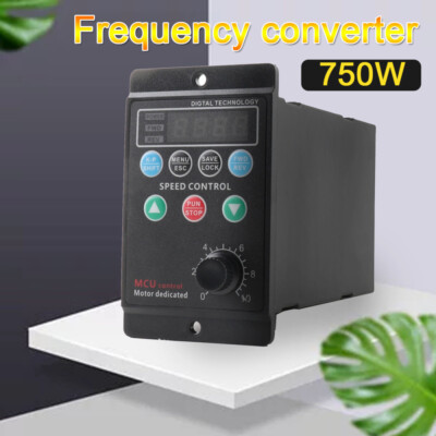 750W Variable Frequenz Drive Inverter Single Input zu 3-Phasen Ausgang AC220V