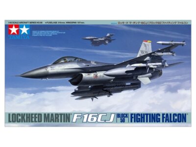 Tamiya 61098 1/48 Scale Aricraft Model Kit USAF F-16CJ(Block 50)Fighting Falcon