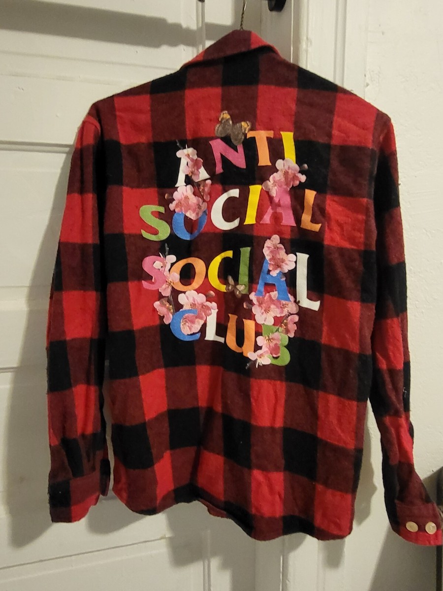 シャツ assc flannel shirts  S ASSC (Anti Social Social Club) Streetwear Flannel Shirt | eBay